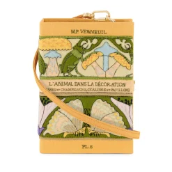 Strapped|Book Clutch<Olympia Le-Tan Mushrooms and Butterflies (Strapped)