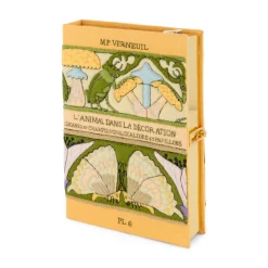 Strapped|Book Clutch<Olympia Le-Tan Mushrooms and Butterflies (Strapped)