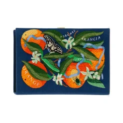Non-Strapped|Book Clutch<Olympia Le-Tan Orange