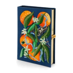 Non-Strapped|Book Clutch<Olympia Le-Tan Orange