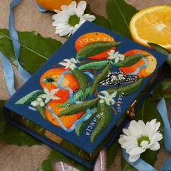 Strapped|Book Clutch<Olympia Le-Tan Orange (Strapped)