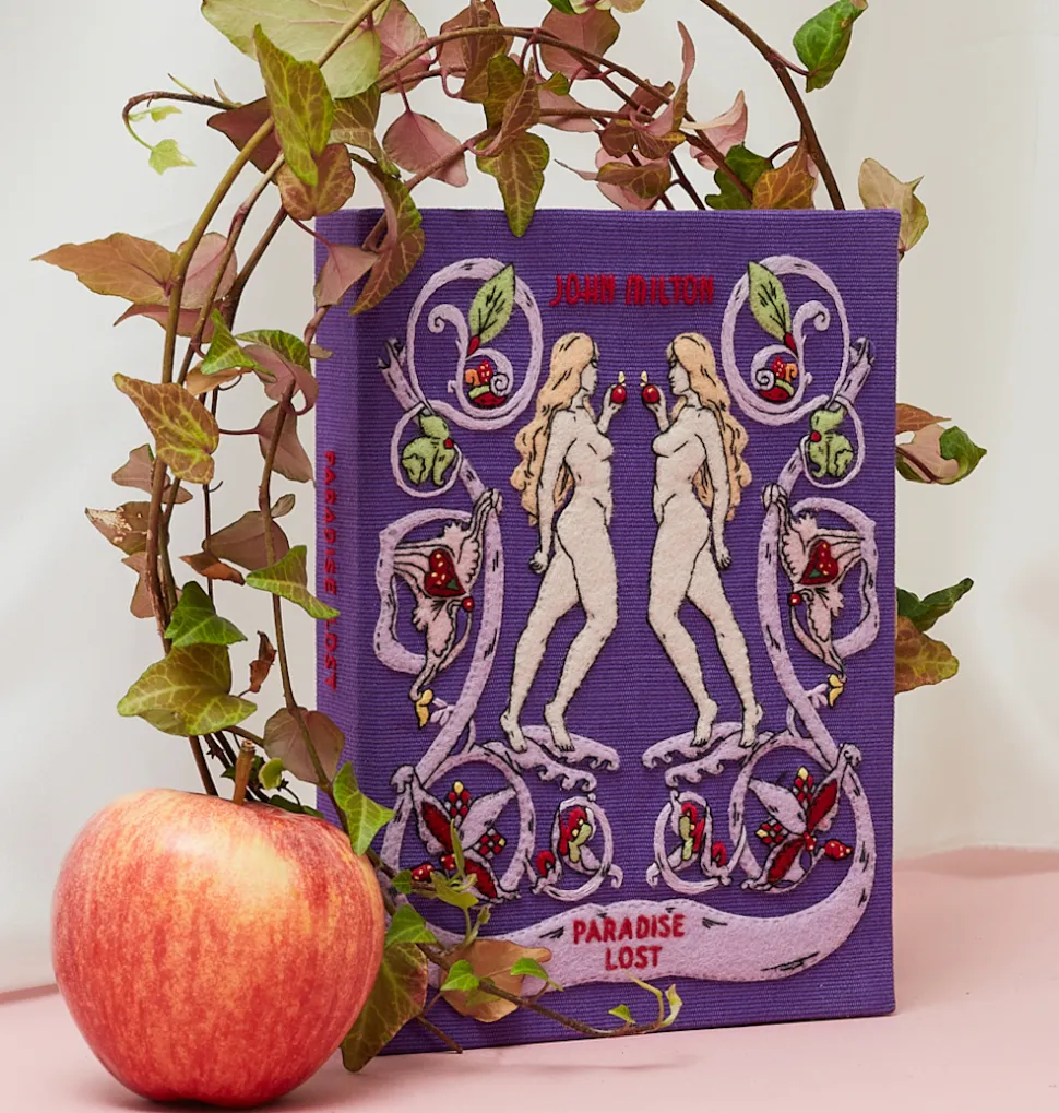 Strapped|Book Clutch<Olympia Le-Tan Paradise Lost John Milton (Strapped)