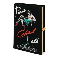 Non-Strapped|Book Clutch<Olympia Le-Tan Paris Cocktail Talk