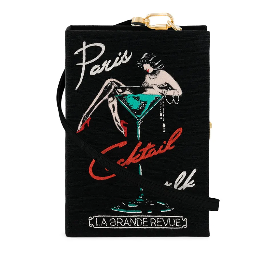 Strapped|Book Clutch<Olympia Le-Tan Paris Cocktail Talk (Strapped)