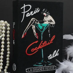 Strapped|Book Clutch<Olympia Le-Tan Paris Cocktail Talk (Strapped)