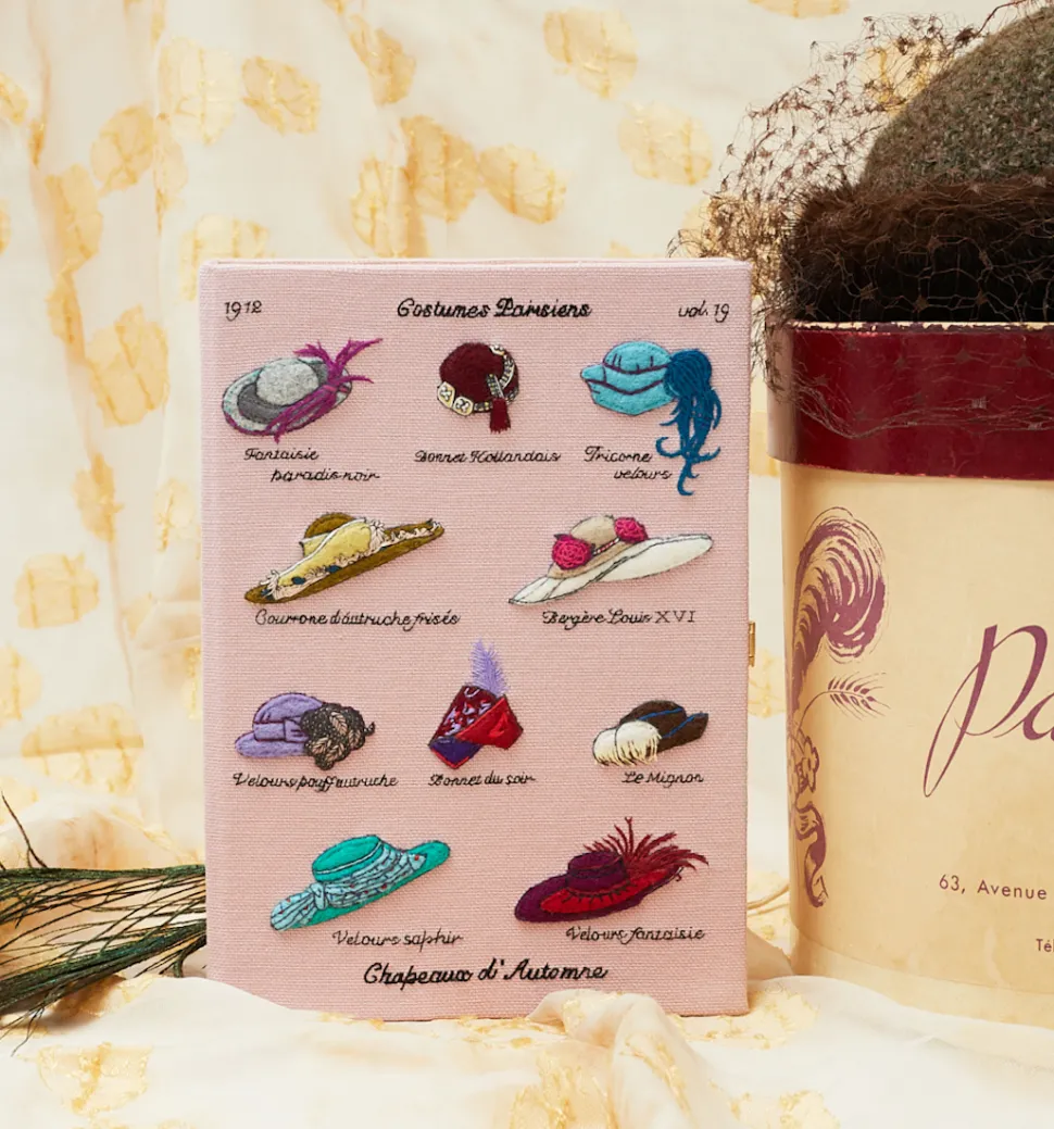 Non-Strapped|Book Clutch<Olympia Le-Tan Parisian Hats