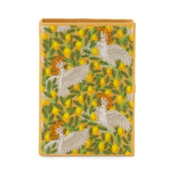Non-Strapped|Book Clutch<Olympia Le-Tan Parrots and Lemons