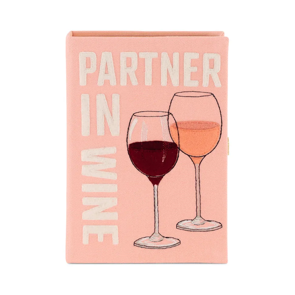 Non-Strapped|Book Clutch<Olympia Le-Tan Partner in Wine