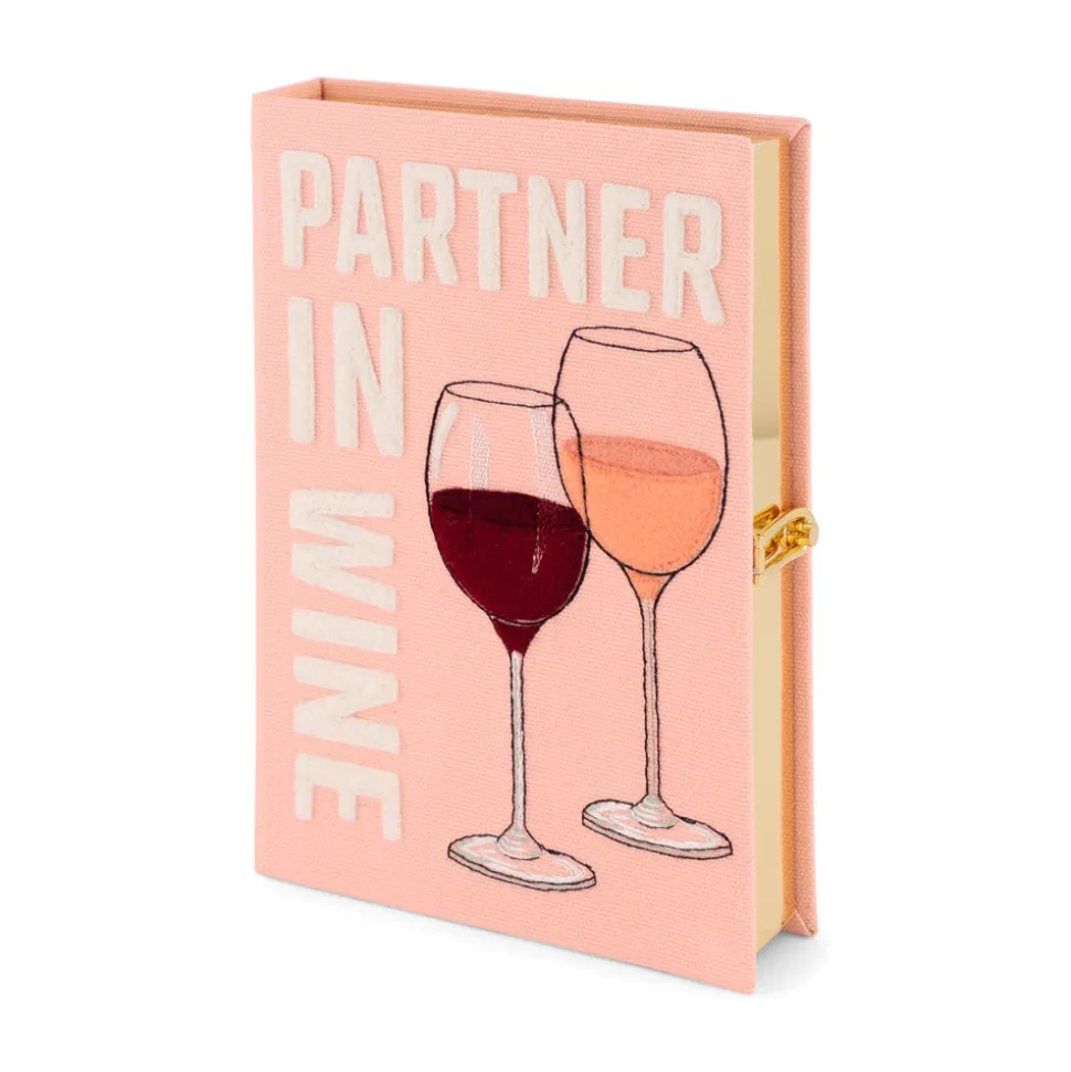 Non-Strapped|Book Clutch<Olympia Le-Tan Partner in Wine