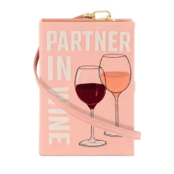 Strapped|Book Clutch<Olympia Le-Tan Partner in Wine (Strapped)