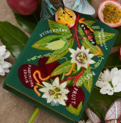 Non-Strapped|Book Clutch<Olympia Le-Tan Passion Fruit Holly Ovenden