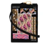 Strapped|Book Clutch<Olympia Le-Tan Patterns and Colors Black (Strapped)