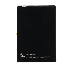 Strapped|Book Clutch<Olympia Le-Tan Patterns and Colors Black (Strapped)