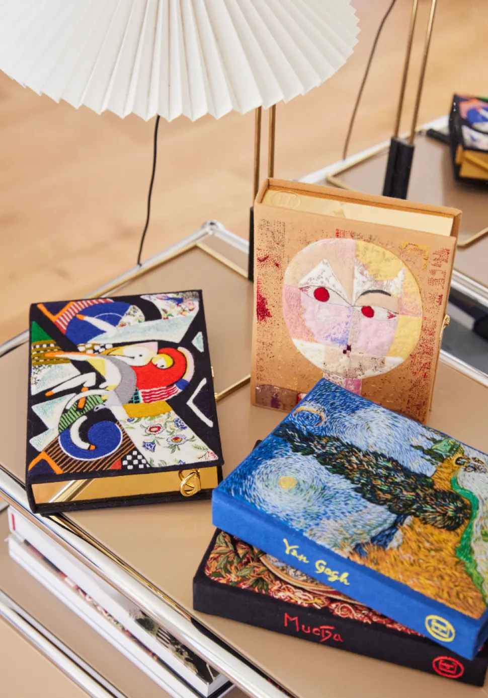Non-Strapped|Book Clutch<Olympia Le-Tan Paul Klee