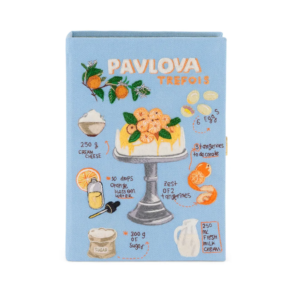Non-Strapped|Book Clutch<Olympia Le-Tan Pavlova by Trefois