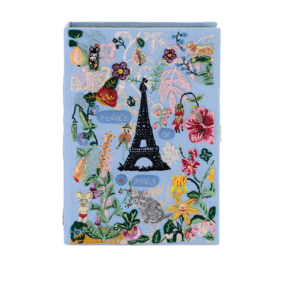 Non-Strapped|Book Clutch<Olympia Le-Tan Pensée de Paris