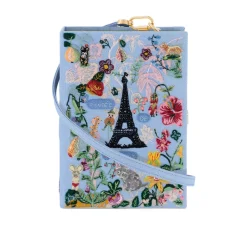 Strapped|Book Clutch<Olympia Le-Tan Pensée de Paris (Strapped)