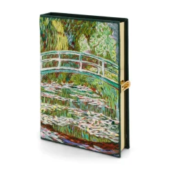 Non-Strapped|Book Clutch<Olympia Le-Tan Pond of Waterlilies Monet