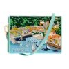 Strapped|Book Clutch<Olympia Le-Tan Portofino Aquamarine (Strapped)