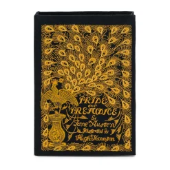Non-Strapped|Book Clutch<Olympia Le-Tan Pride and Prejudice Black