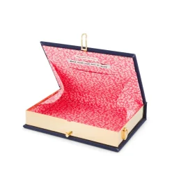 Non-Strapped|Book Clutch<Olympia Le-Tan Pride and Prejudice Navy