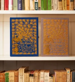 Non-Strapped|Book Clutch<Olympia Le-Tan Pride and Prejudice Navy