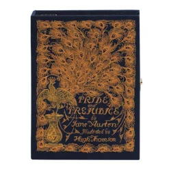Strapped|Book Clutch<Olympia Le-Tan Pride and Prejudice (Strapped Navy)