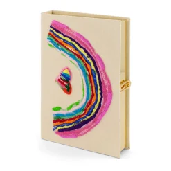 Non-Strapped|Book Clutch<Olympia Le-Tan Rainbow