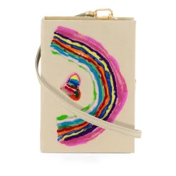 Strapped|Book Clutch<Olympia Le-Tan Rainbow (Strapped)