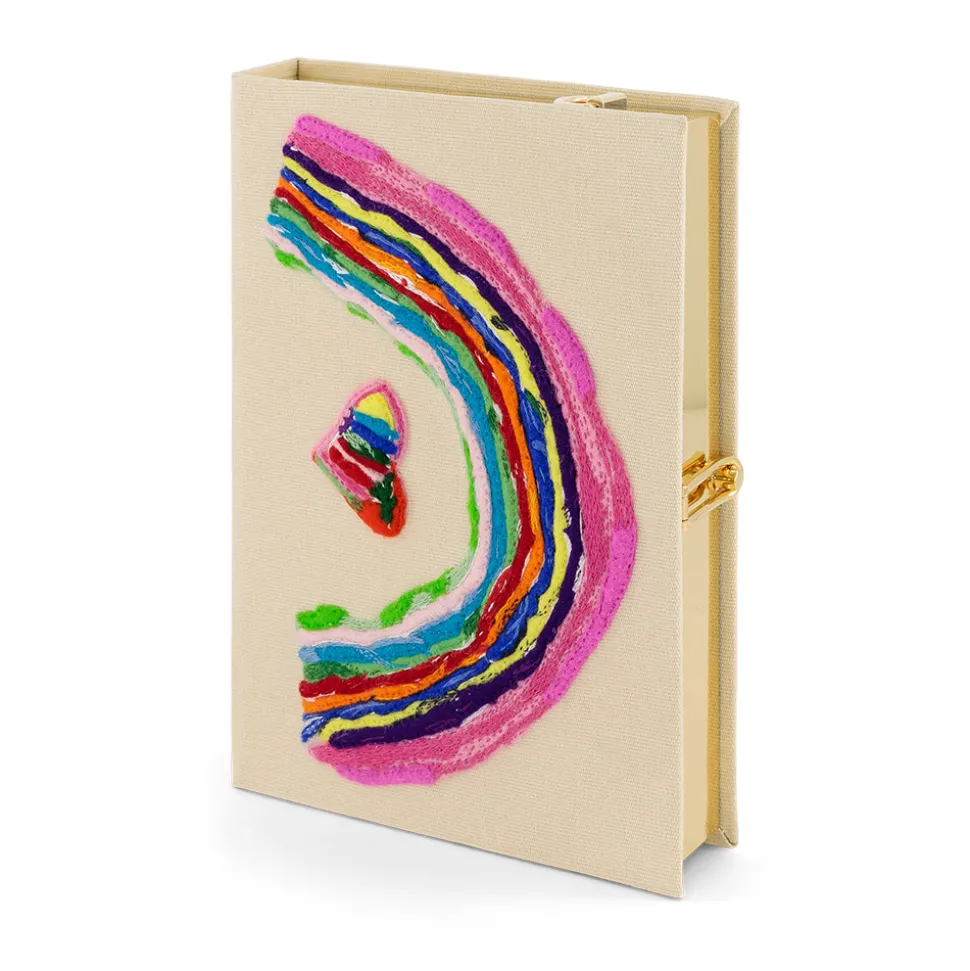 Strapped|Book Clutch<Olympia Le-Tan Rainbow (Strapped)