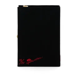 Strapped|Book Clutch<Olympia Le-Tan Red Lips by Cigarettes and Kale (Strapped)