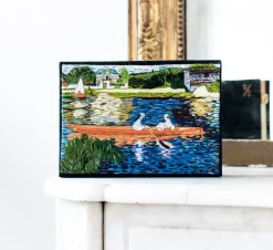 Non-Strapped|Book Clutch<Olympia Le-Tan Renoir The Skiff