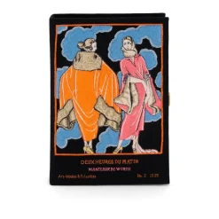 Non-Strapped|Book Clutch<Olympia Le-Tan Retro Parisian Fashion