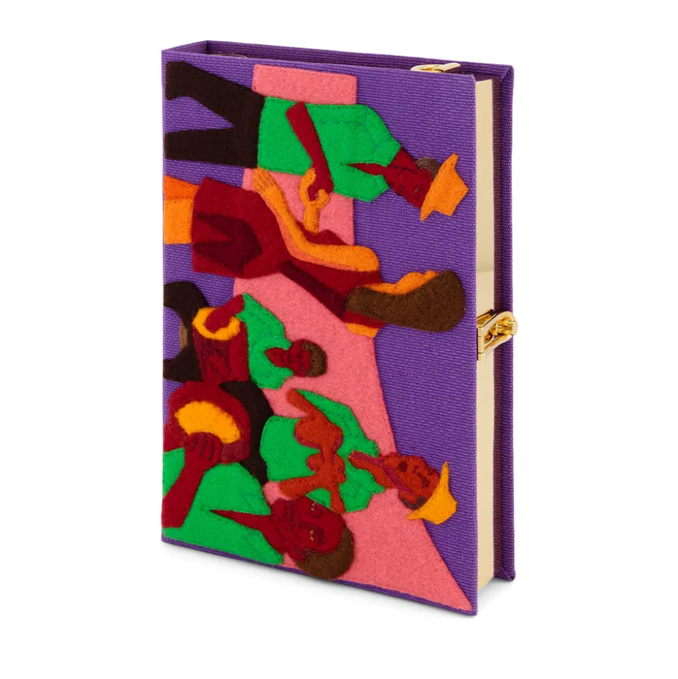 Strapped|Book Clutch<Olympia Le-Tan Roda de Samba by Eduardo Sampaio (Strapped)