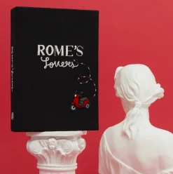 Strapped|Book Clutch<Olympia Le-Tan Rome's Lovers (Strapped)