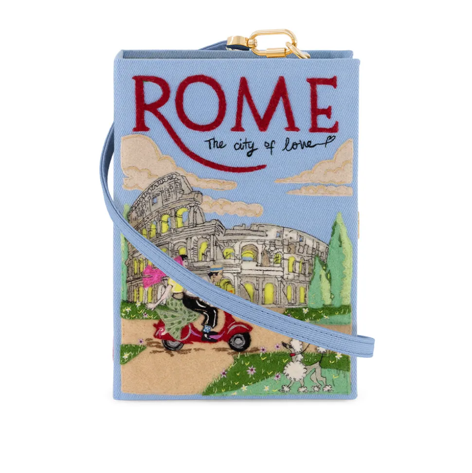 Strapped|Book Clutch<Olympia Le-Tan Rome the City of Love (Strapped)