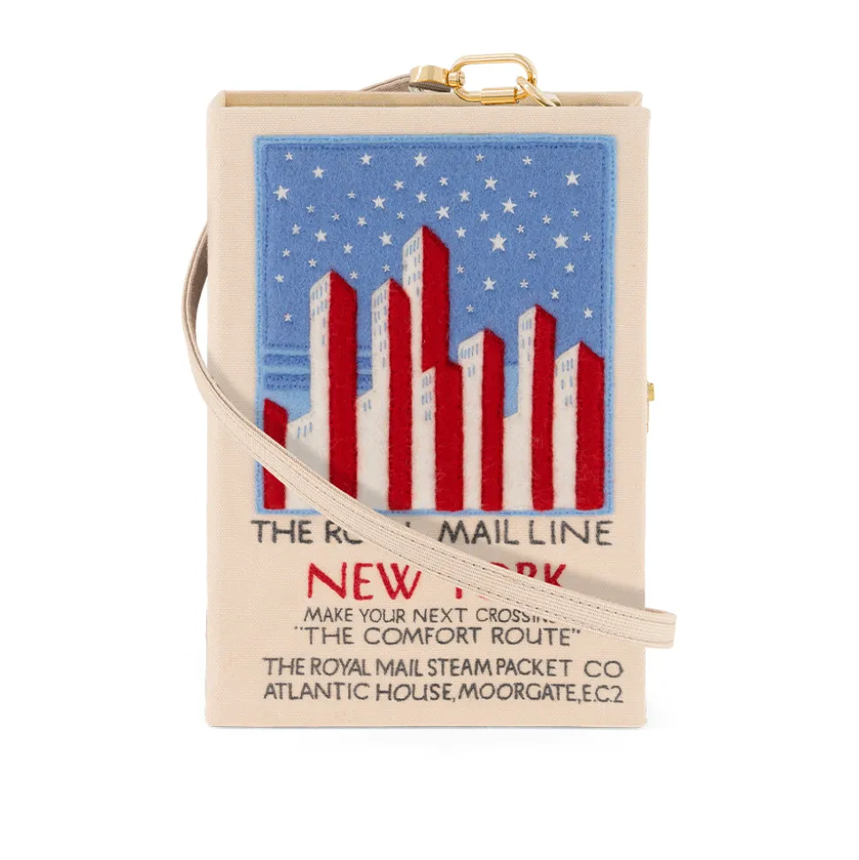 Strapped|Book Clutch<Olympia Le-Tan Royal Mail Line to New-York (Strapped)