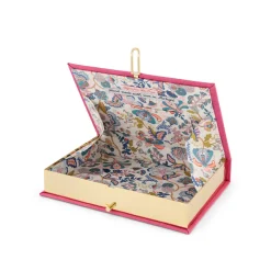 Non-Strapped|Book Clutch<Olympia Le-Tan Safe Hugs Pink