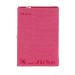 Strapped|Book Clutch<Olympia Le-Tan Safe Hugs Pink (Strapped)