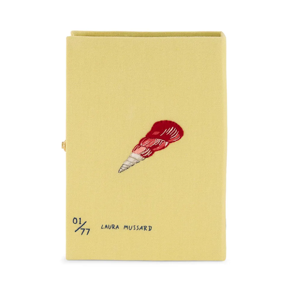 Non-Strapped|Book Clutch<Olympia Le-Tan Seashells and Ocean's Life