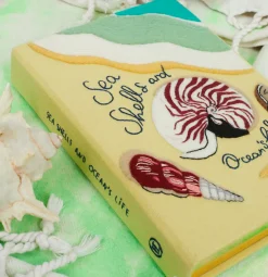 Non-Strapped|Book Clutch<Olympia Le-Tan Seashells and Ocean's Life