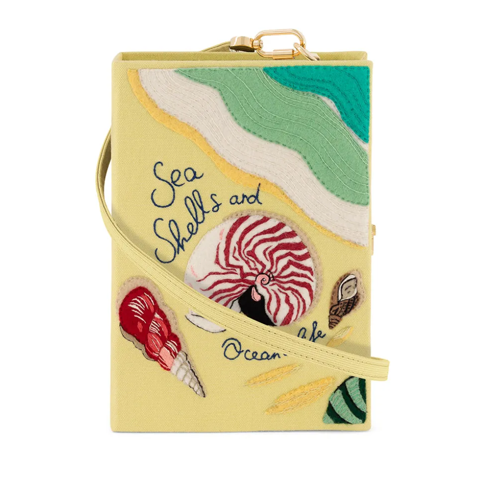 Strapped|Book Clutch<Olympia Le-Tan Seashells and Ocean's Life (Strapped)