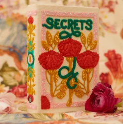 Strapped|Book Clutch<Olympia Le-Tan Secrets Box by Nina Pace (Strapped)