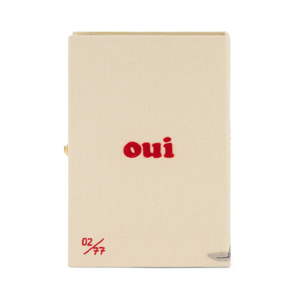 Non-Strapped|Book Clutch<Olympia Le-Tan See you in Paris