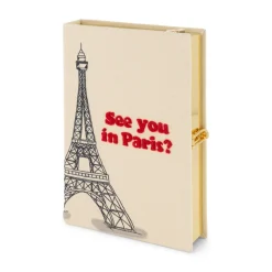 Strapped|Book Clutch<Olympia Le-Tan See you in Paris (Strapped)
