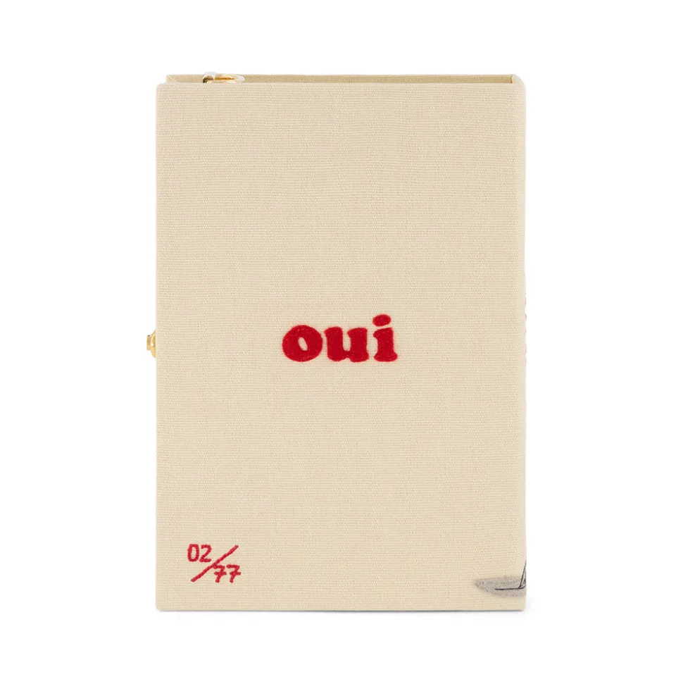 Strapped|Book Clutch<Olympia Le-Tan See you in Paris (Strapped)