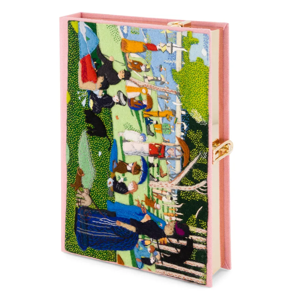 Strapped|Book Clutch<Olympia Le-Tan Seurat Sunday in the Park (Strapped)