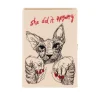 Non-Strapped|Book Clutch<Olympia Le-Tan She Did It Anyway by Cigarettes and Kale