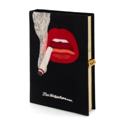 Non-Strapped|Book Clutch<Olympia Le-Tan Smoker