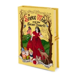 Strapped|Book Clutch<Olympia Le-Tan Snow White Gold (Strapped)